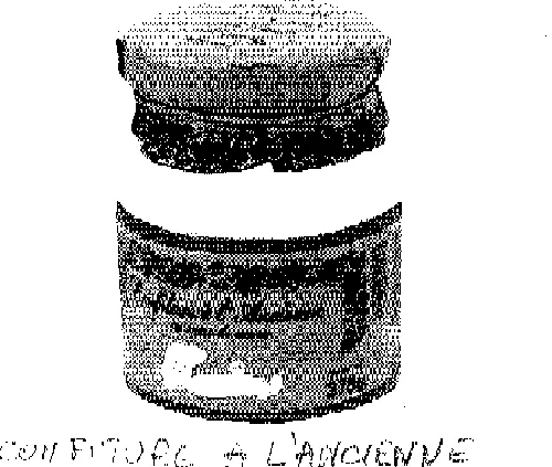 CONFITURE A L'ANCIENNE