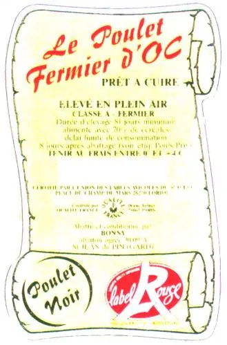 LE POULET FERMIER D'OC