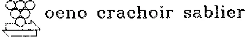 OENO CRACHOIR SABLIER