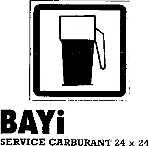 BAYI SERVICE CARBURANT 24X24