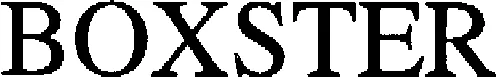 BOXSTER