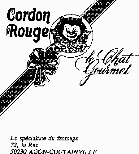 CORDON ROUGE LE CHAT GOURMET