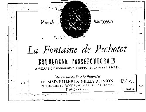 LA FONTAINE DE PICHOTOT