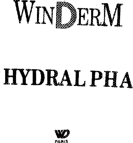 WINDERM HYDRALPHA WD