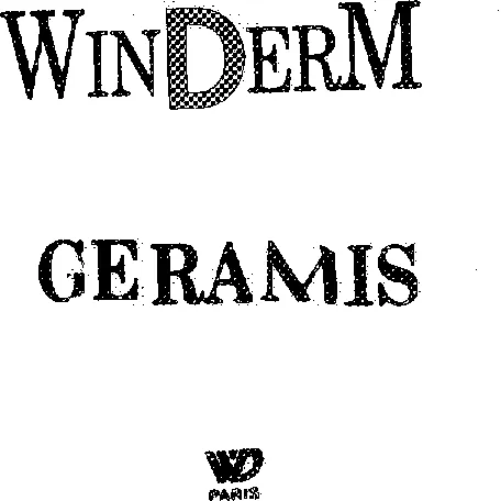 WINDERM GERAMIS WD