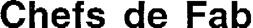 CHEFS DE FAB