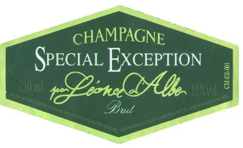 SPECIAL EXCEPTION PAR LEONCE D'ALBE