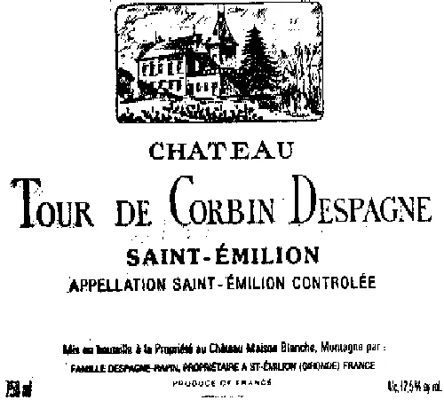 CHATEAU TOUR DE CORBIN DESPAGNE