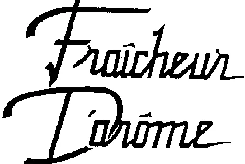 FRAICHEUR D'AROME