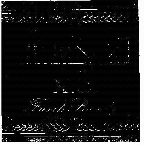 BURNEZ FRENCH BRANDY X.O.