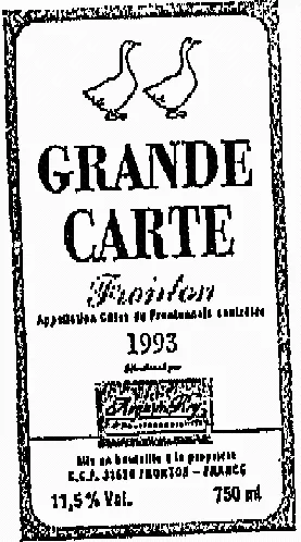 GRANDE CARTE