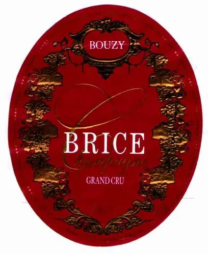 BOUZY CHAMPAGNE BRICE