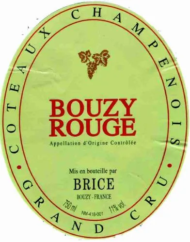 GRAND CRU COTEAUX CHAMPENOIS