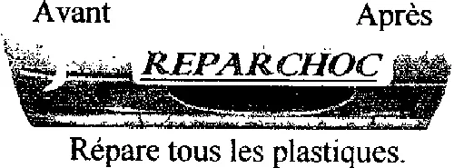 AVANT APRES REPARCHOC REPARE TOUS LES PLASTIQUES