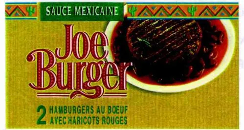 JOE BURGER SAUCE MEXICAINE