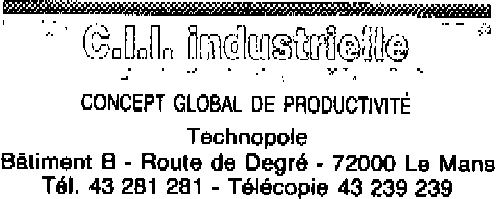 C.I.I. INDUSTRIELLE