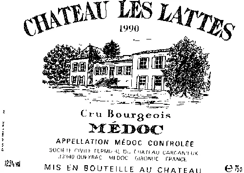 CHATEAU LES LATTES CRU BOURGEOIS