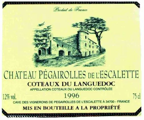 CHATEAU PEGAIROLLES DE L'ESCALETTE