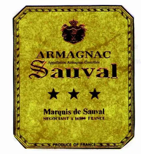 SAUVAL MARQUIS DE SAUVAL