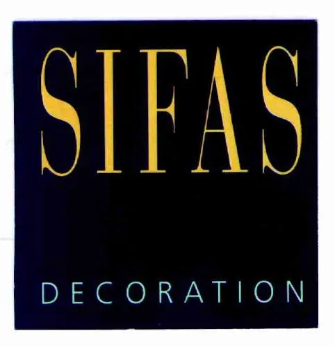 SIFAS DECORATION