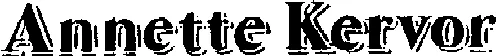ANNETTE KERVOR