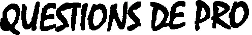 QUESTIONS DE PRO