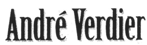 ANDRE VERDIER
