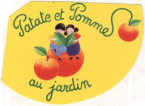 PATATE ET POMME AU JARDIN