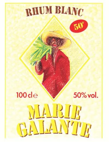 RHUM BLANC MARIE GALANTE