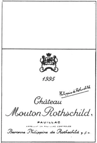 PHILIPPINE DE ROTHSCHILD CHATEAU MOUTON ROTHSCHILD