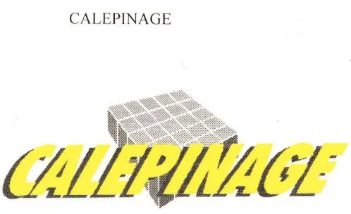 CALEPINAGE