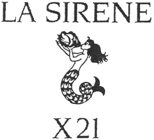 LA SIRENE X 21