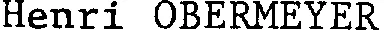 Henri OBERMEYER