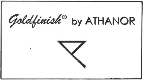 Goldfinish by ATHANOR