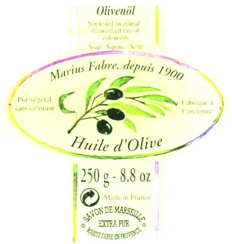 OLIVENÖL MARIUS FABRE, DEPUIS 1900 HUILE D'OLIVE