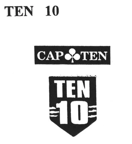 TEN 10 CAP TEN