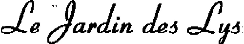 Le Jardin des Lys