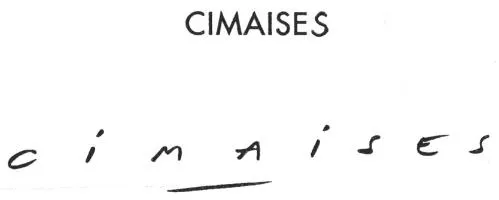 CIMAISES