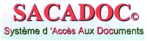 SACADOC Système d'Accès Aux Documents