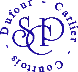 FREDERIC DUFOUR JEAN-PHILIPPE CARLIER JEAN-CHARLES COURTOIS