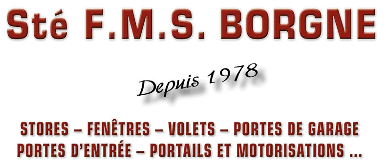 FERMETURES MENUISERIES SERVICE C BORGNE