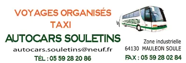 AUTOCARS SOULETINS TRANSPORTS VOYAGEURS