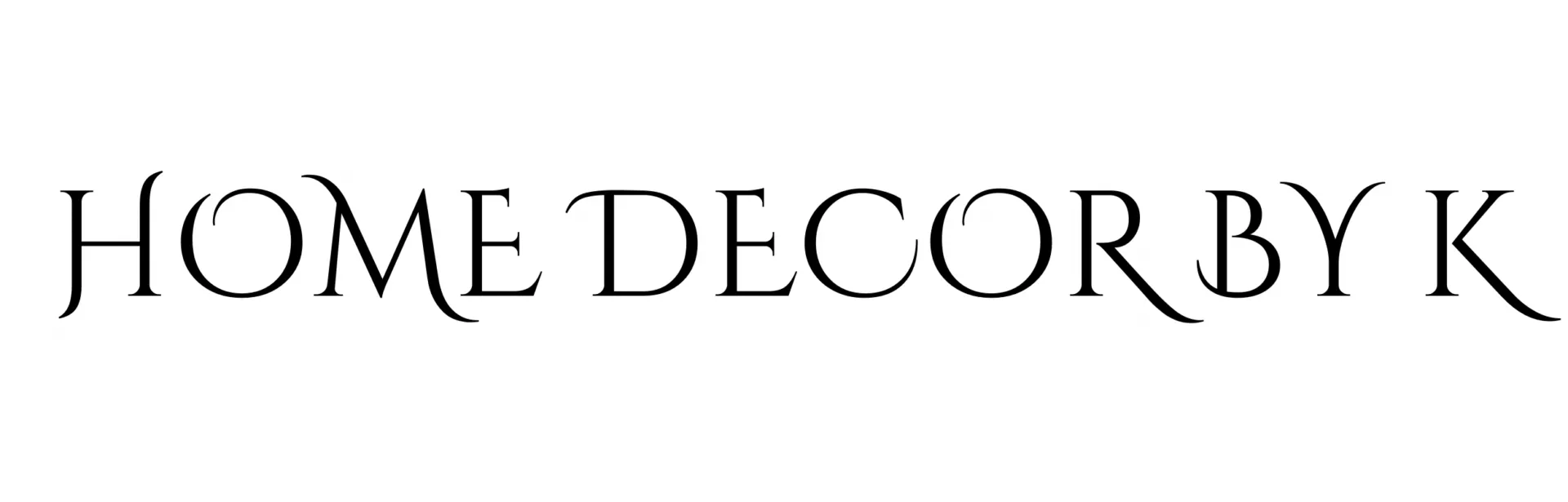 HOME DECOR BY K