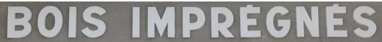 BOIS IMPREGNES