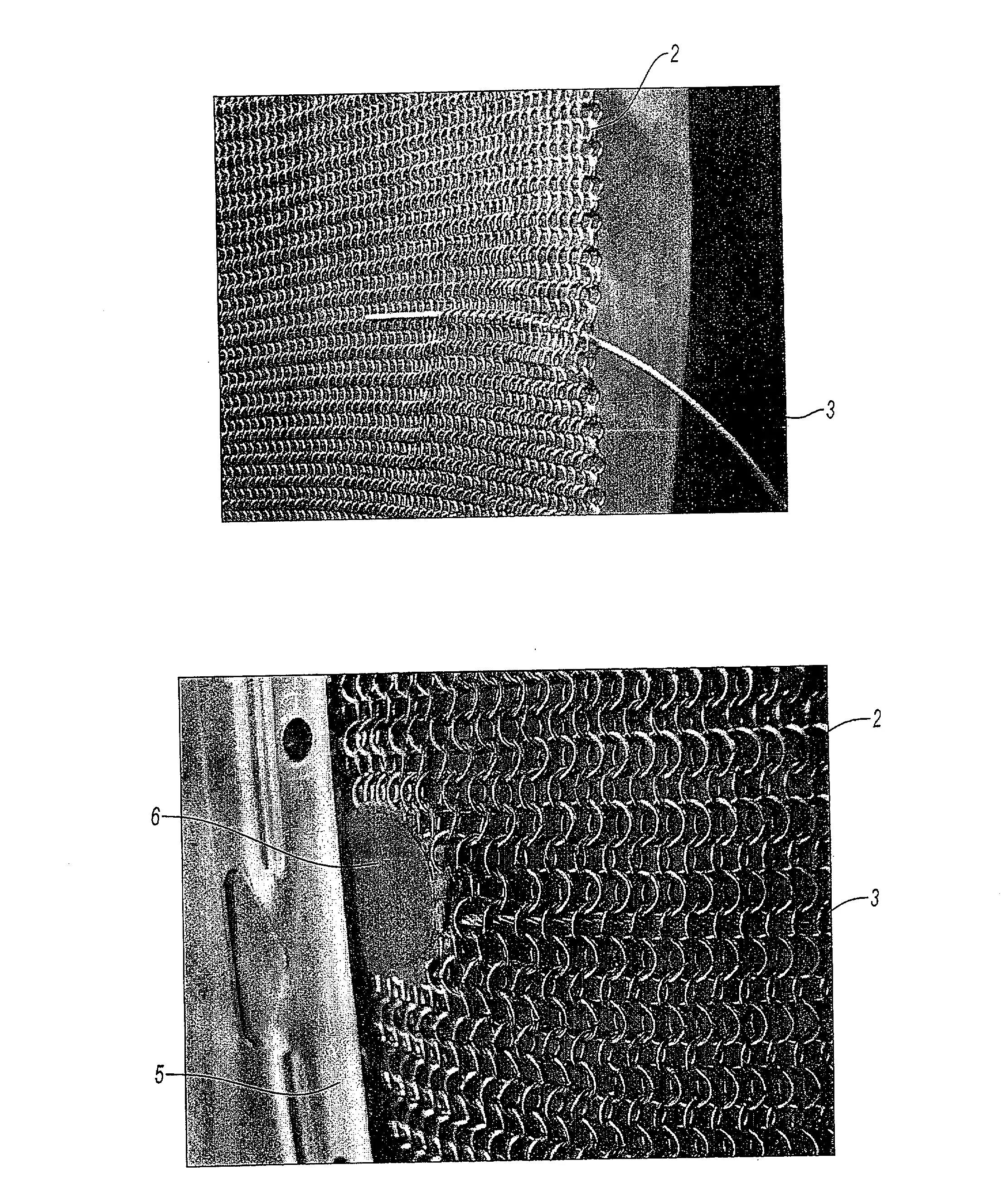 Vetement de protection en tissu de cotte de mailles