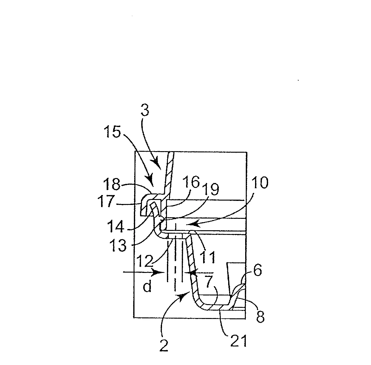 Emballage notamment pour fromage a pate molle, de type comportant un couvercle monte sur un socle