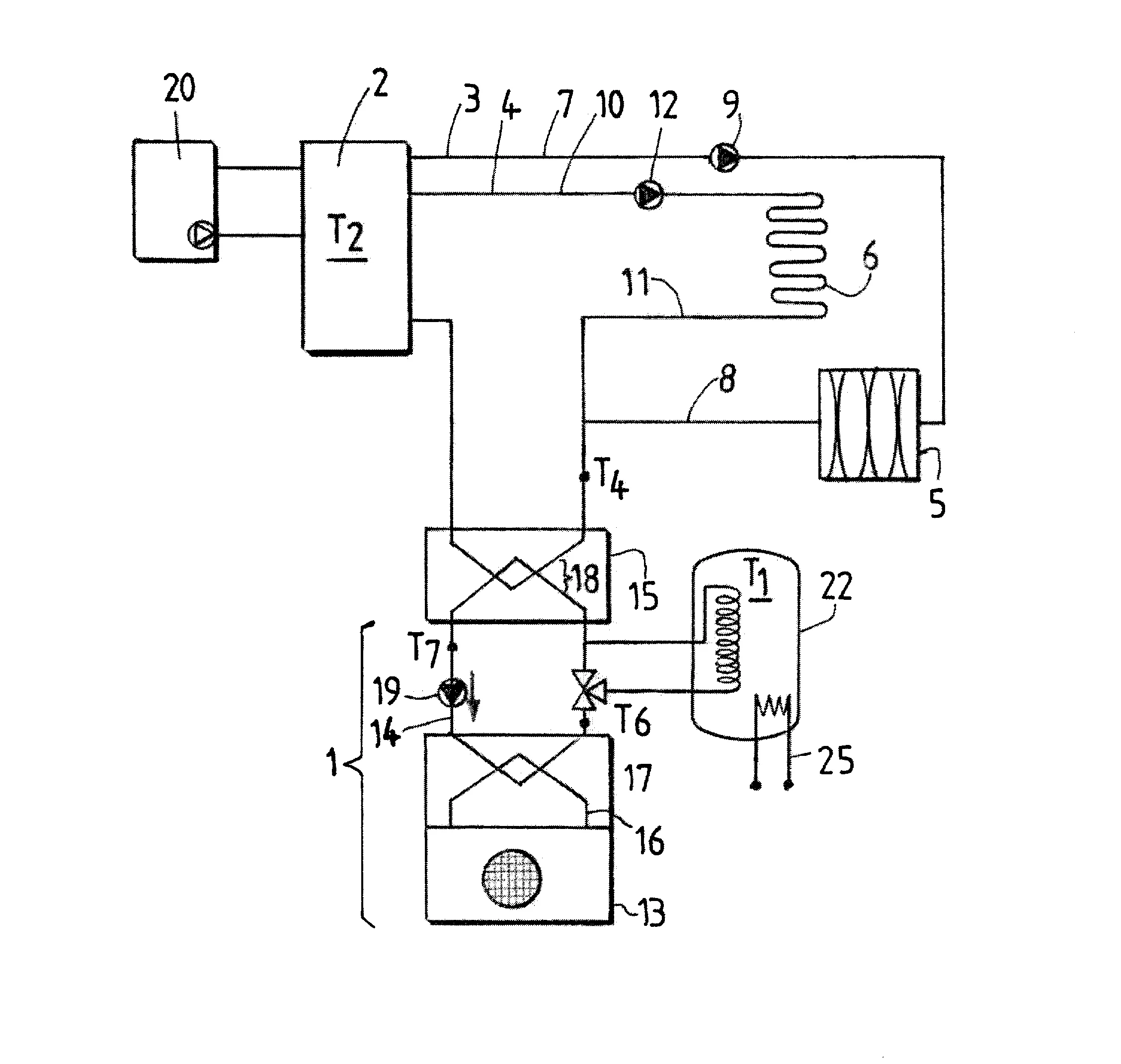 Procede de regulation d'une installation de chauffage comportant au moins une pompe a chaleur et un moyen de chauffage complementaire