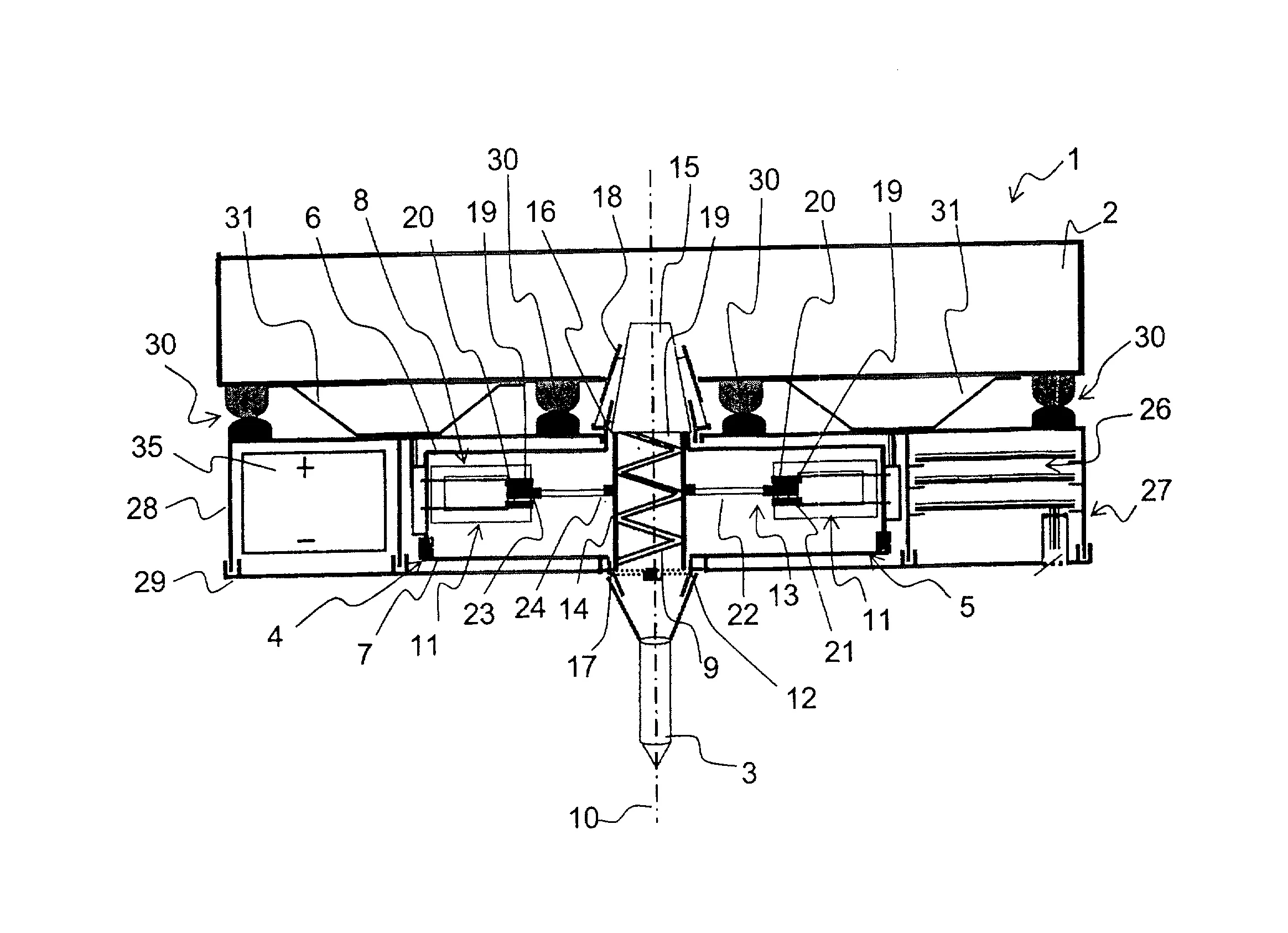 Dispositif d'injection avec micropompe electrique a helice