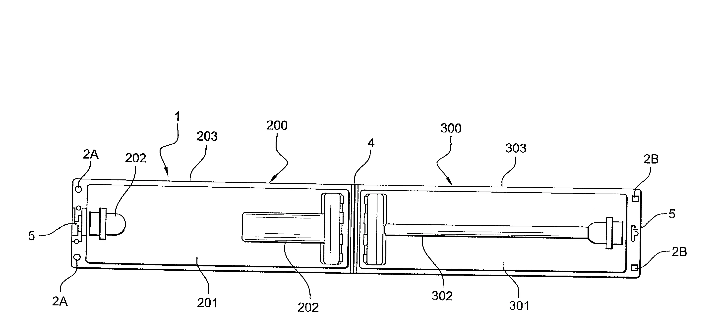 Emballage presentoir en plastique pour pied de lampe