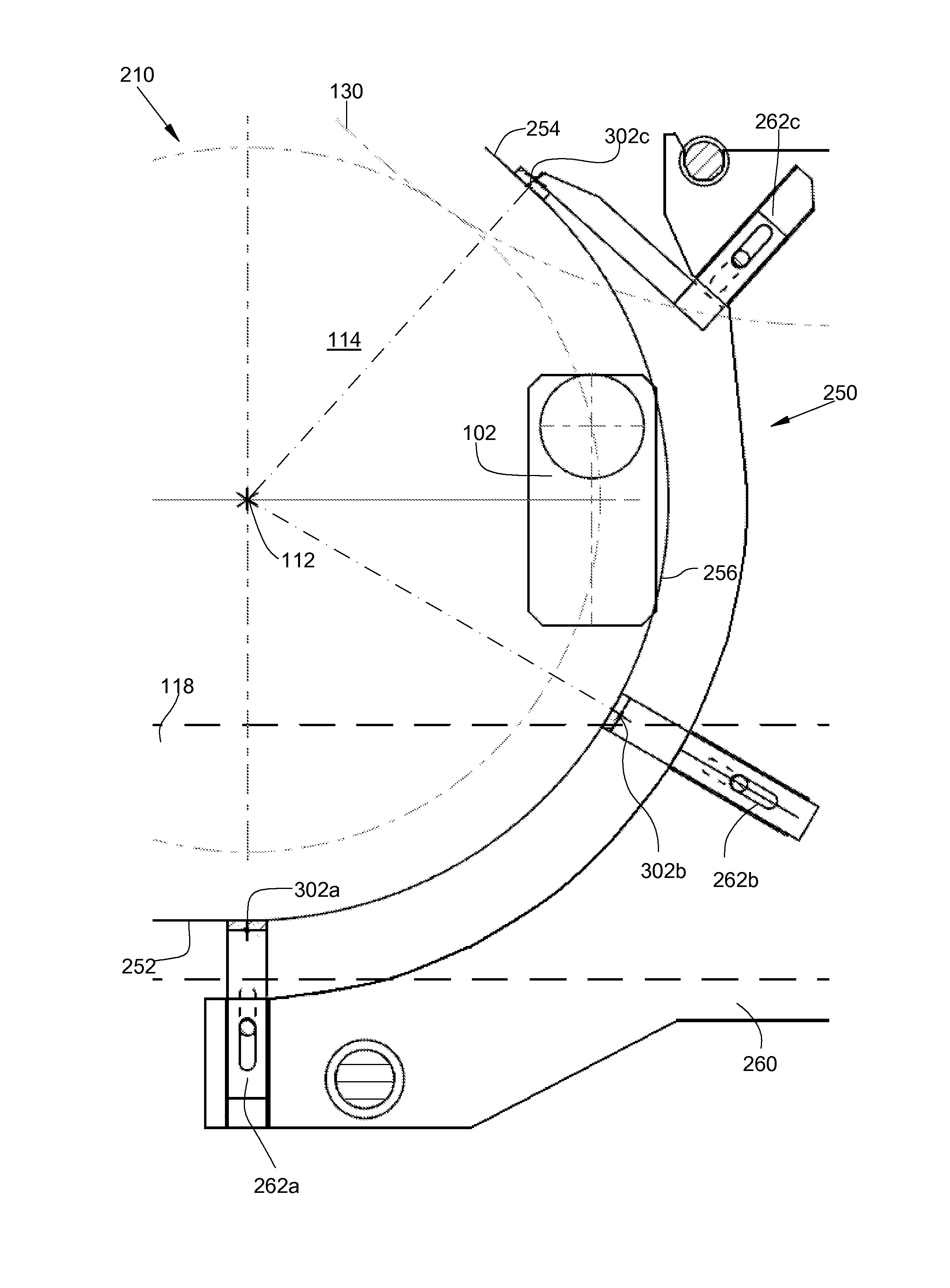 Systeme de guidage pour une remplisseuse rotative